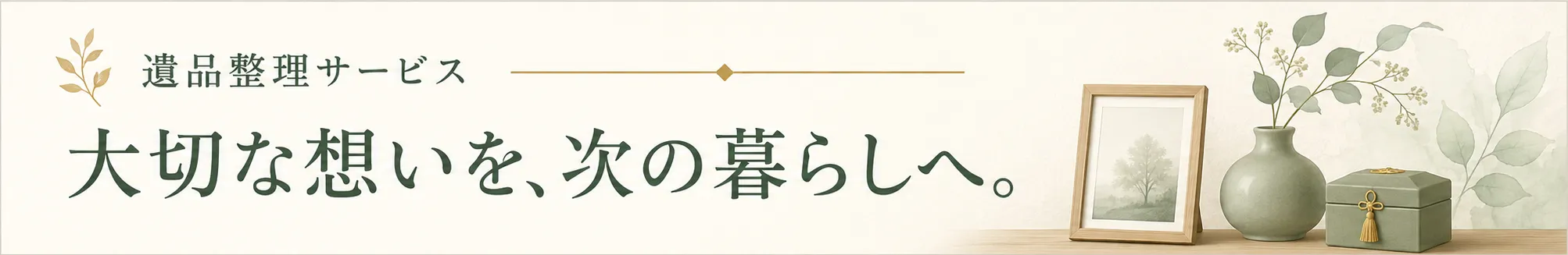 遺品整理サービスバナー